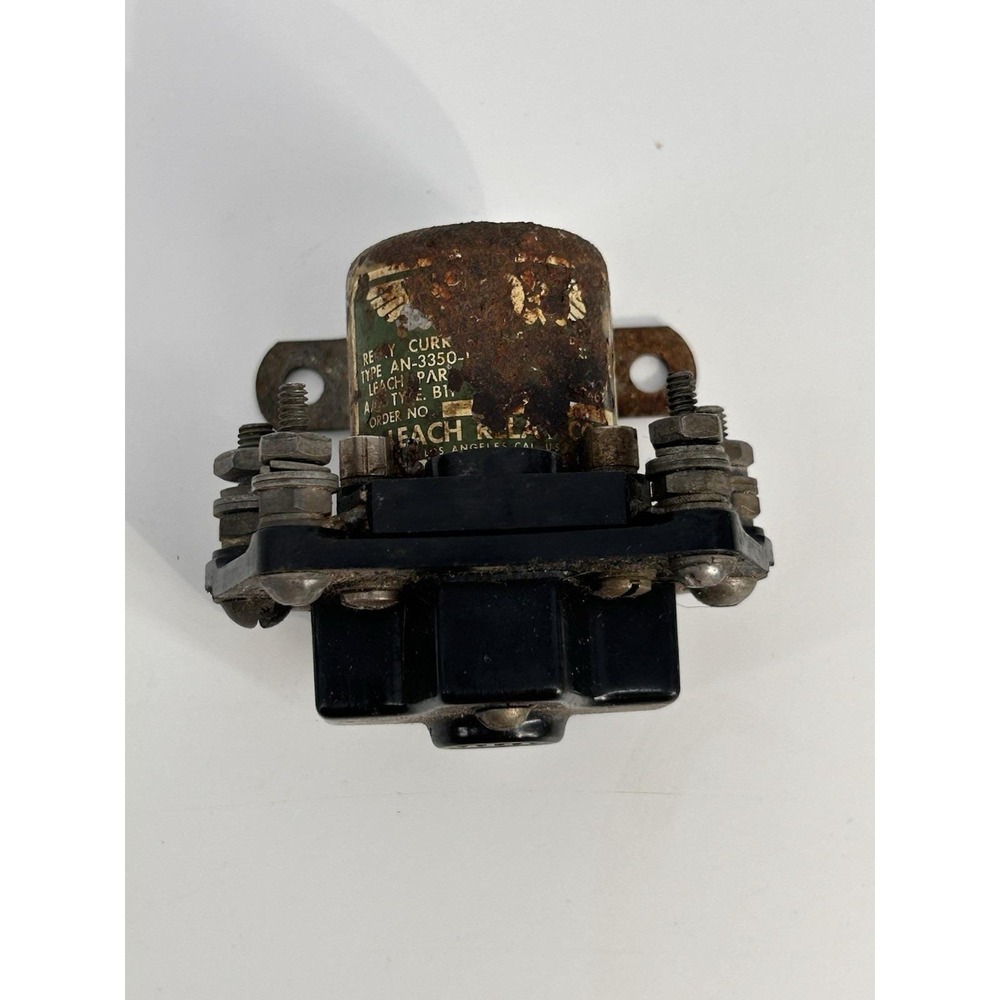 Military Aircraft 50 AMP Relay AN3350-1 By Leach